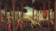 Sandro Botticelli The Story of Nastagio degli Onesti oil